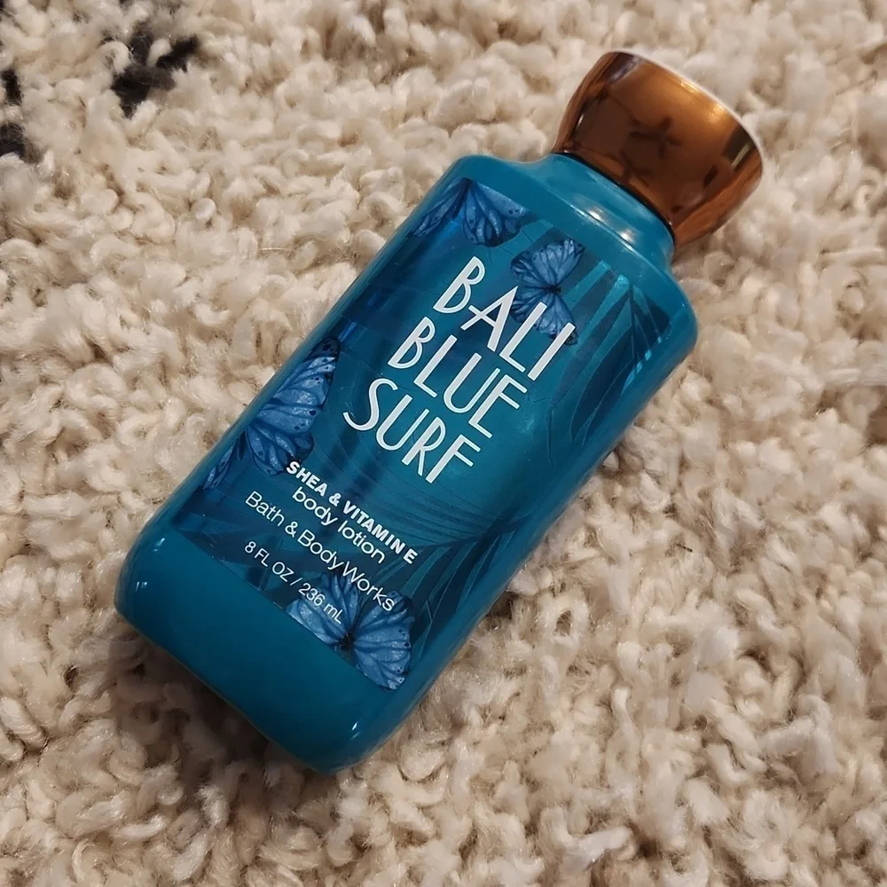Bath & Body Works Bali Blue Surf Lotion 8oz RARE DISCONTINUED SCENT